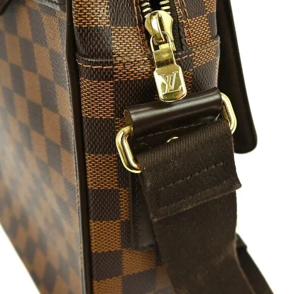 LOUIS VUITTON DAMIER EBENE SHELTON GM SHOULDER BAG N41148 MI0123 NQ04300 - Picture 15 of 15